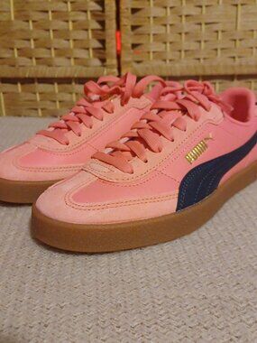 Pink Puma's, Size 6 - Women's